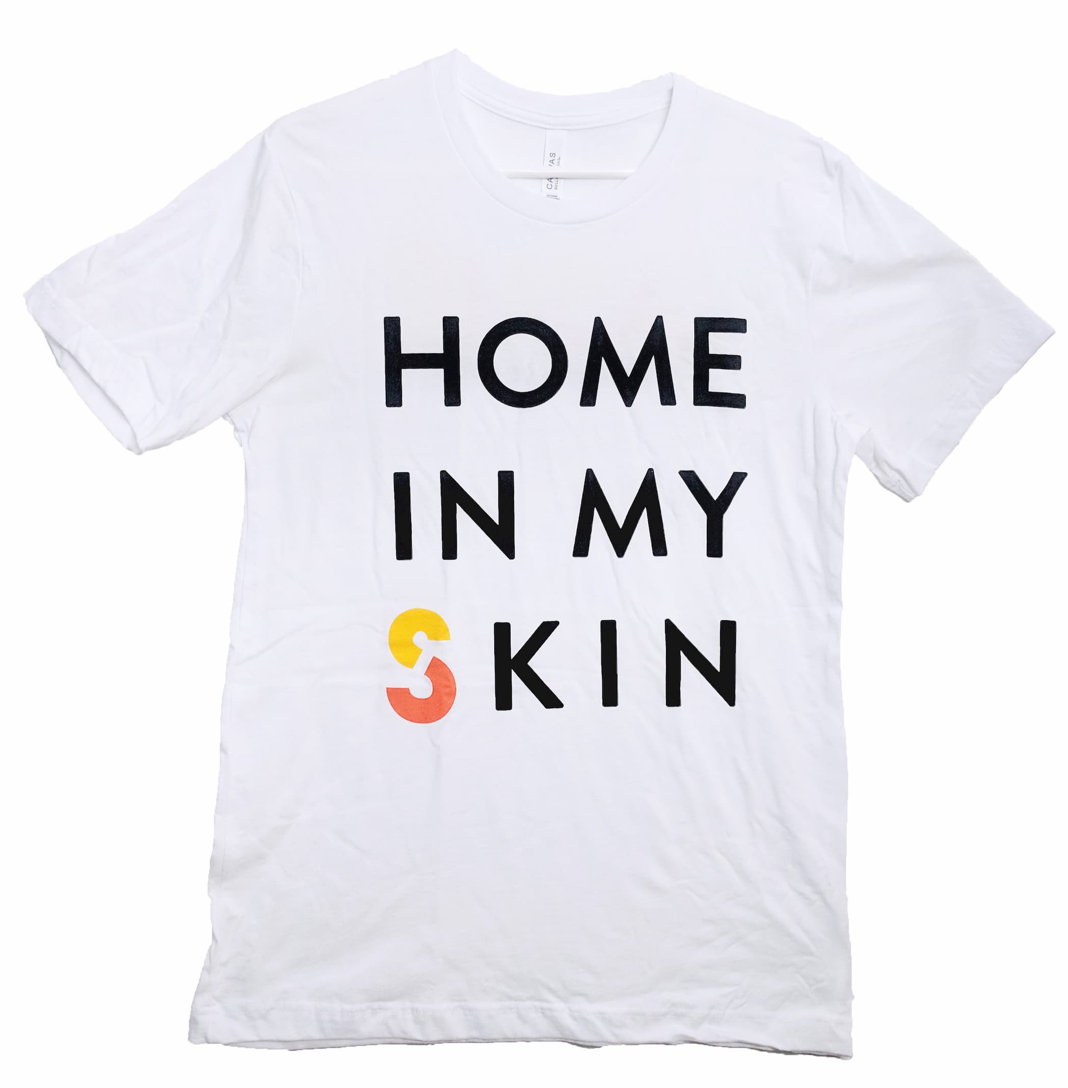 White t-shirt with 